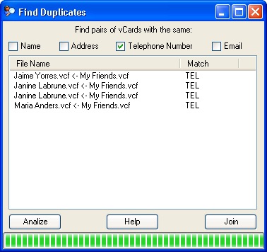 Find Duplicates on Windows Xp